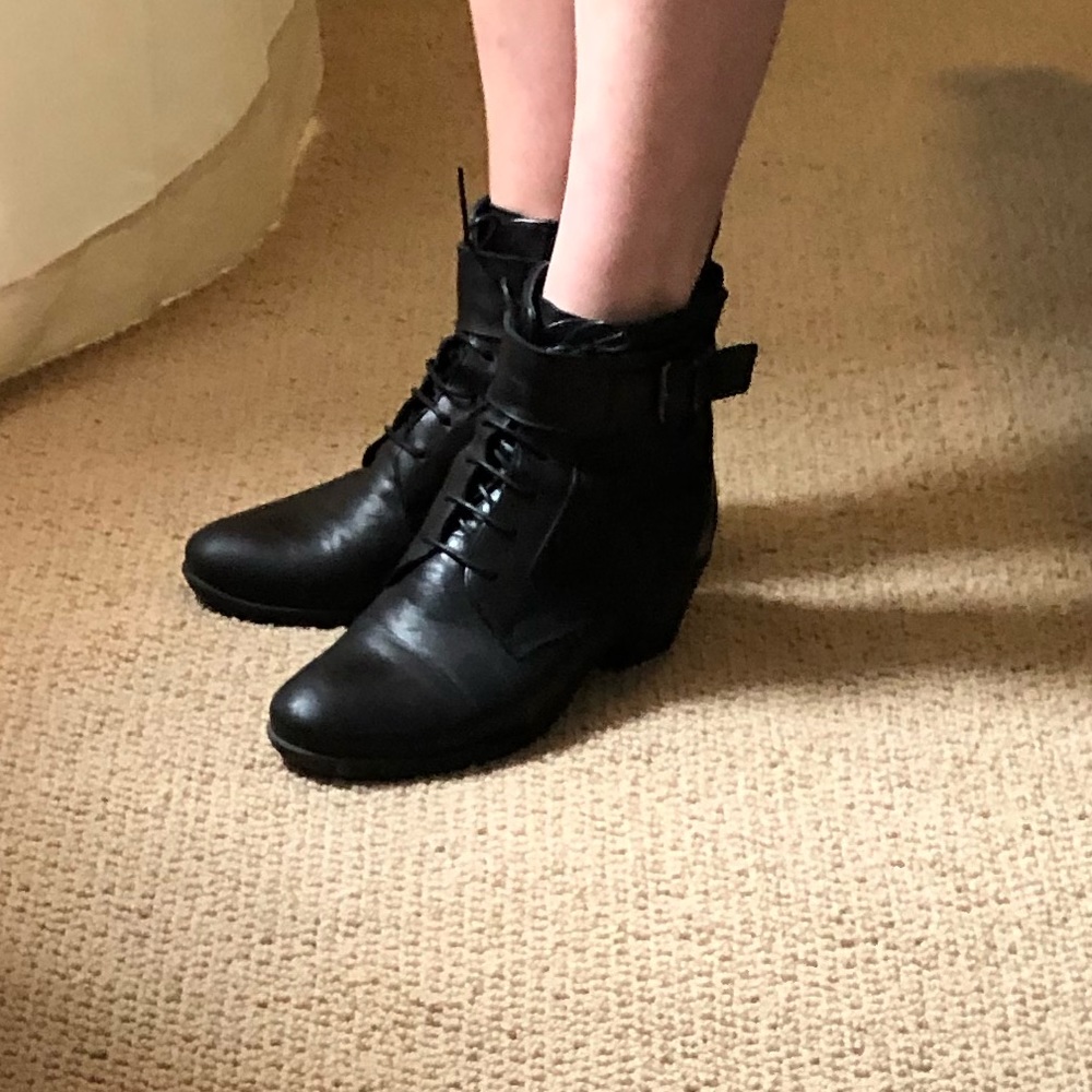 Black Short Boots